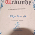 Urkunde-35Jahre-Helga-Barczik